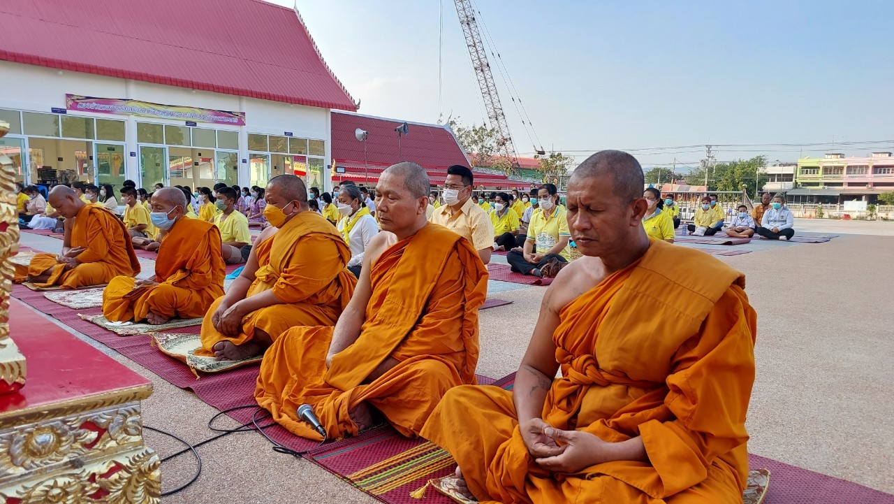 อบต.ม่วงค่อม จัดพิธีเจริญพระพุทธมนต์ เจริญจิตภาวนา ถวายพระพรชัยมงคลสมเด็จพระเจ้าลูกเธอเจ้าฟ้าพัชรกิติยาภา นเรนทิราเทพยวดี กรมหลวงราชสาริณีสิริพัชร มหาวัชรราชธิดา ให้ทรงหายจากพระอาการประชวร